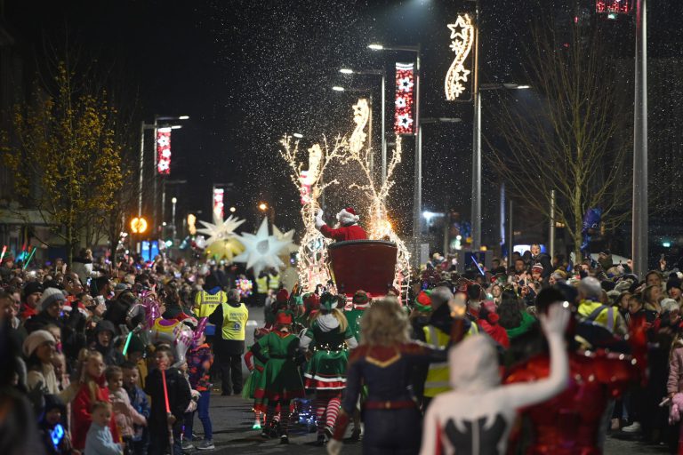 Swansea Christmas parade 2019